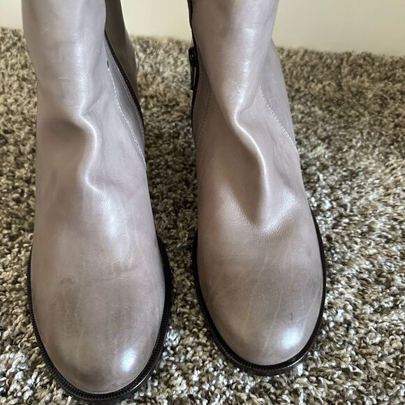 AGL Attilio Giusti Leombruni Leather Ankle Lace Up Boot Sz 8( 39 EU ) NEW - Picture 12 of 13